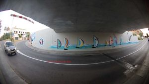 graffitis cubelles puentes